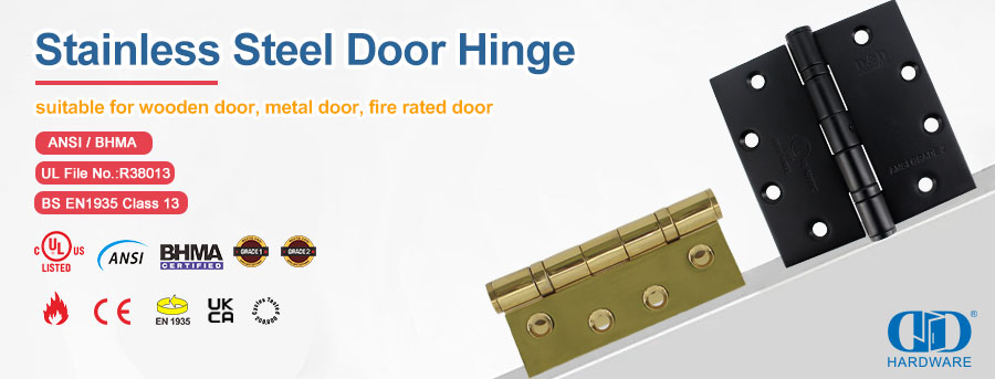 vlekvrye staaldeurskarnier