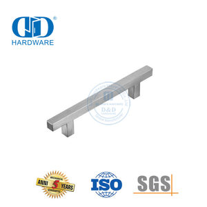 Pasgemaakte direkte verkope vlekvrye staal H-vormige sydeurhandvatsel vlekvrye staal geborselde deurhandvatsel-DDFH019