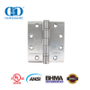 BHMA-sertifikaat UL-genoteerde ANSI-vuurvaste gatbout-skarnier Vierkante hoek kommersiële houtdeurskarnier-DDSS001-ANSI-2-5x4/3.5x3.7mm