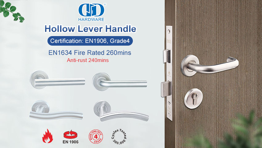 Waarom EN 1906 graad 4 en EN 1634 Brandwaardedeurhandvatsels is die beste keuse vir moderne geboue