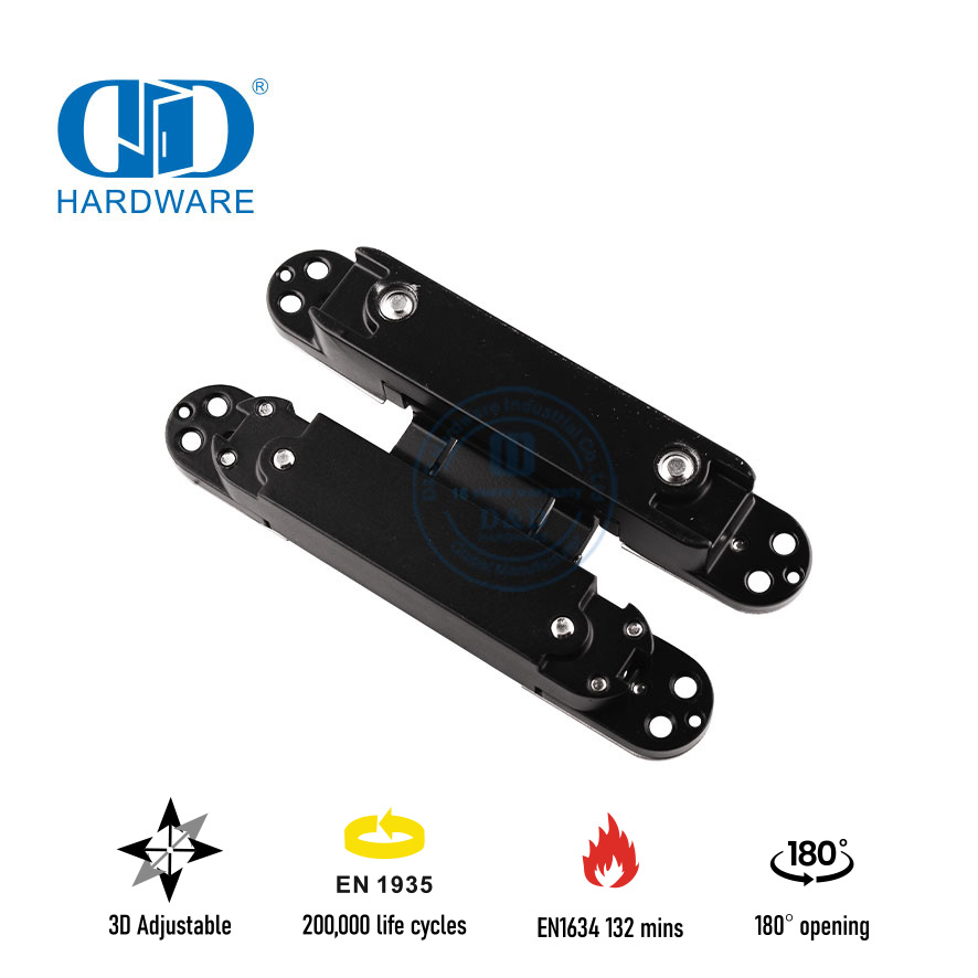 EN1935 3D versteekte deurskarnier vir kommersiële gebou-DDCH008-G40
