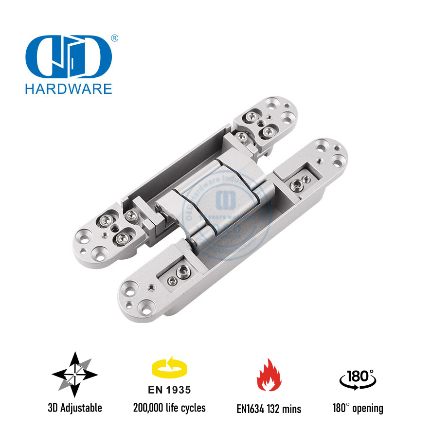 Brandgegradeerde deur EN1935 versteekte skarnier vir 5-ster hotel-DDCH008-G80