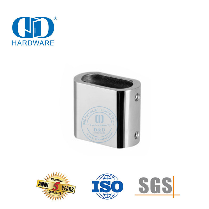 Vlekvrye staal glaspassing glasdeur hardeware Badkamer glas connector-DDSL002-5