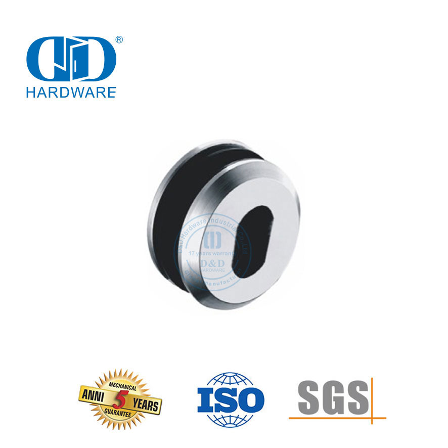 Glas skuifdeur hardeware Glas hardeware aluminium vlekvrye staal skuifdeur slot en hou-DDSK013