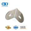 Vlekvrye staal toilet bykomstighede Stort skarnier Connector Glas Muur Hoek Clip Pas Connector-DDWC001