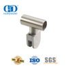 Vlekvrye staal Glas Muur Hoek Connector Glas Top Clamp Buis Hoek Clip Glas Connector-DDWC003