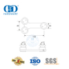 Vlekvrye staal T Horisontale Glas Connector Glas Deur Pivot Skuifdeur Hardeware-DDGP018