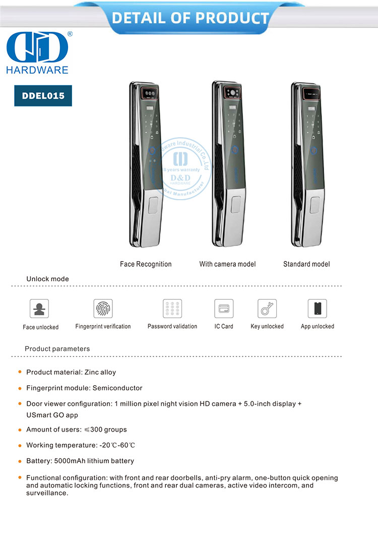 3D-gesigsherkenningslot
