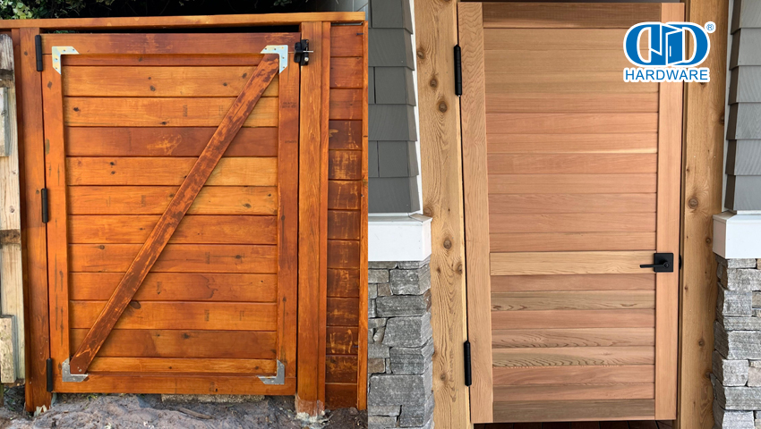 Hoe om deurskarniere aan 'n deurraam te installeer