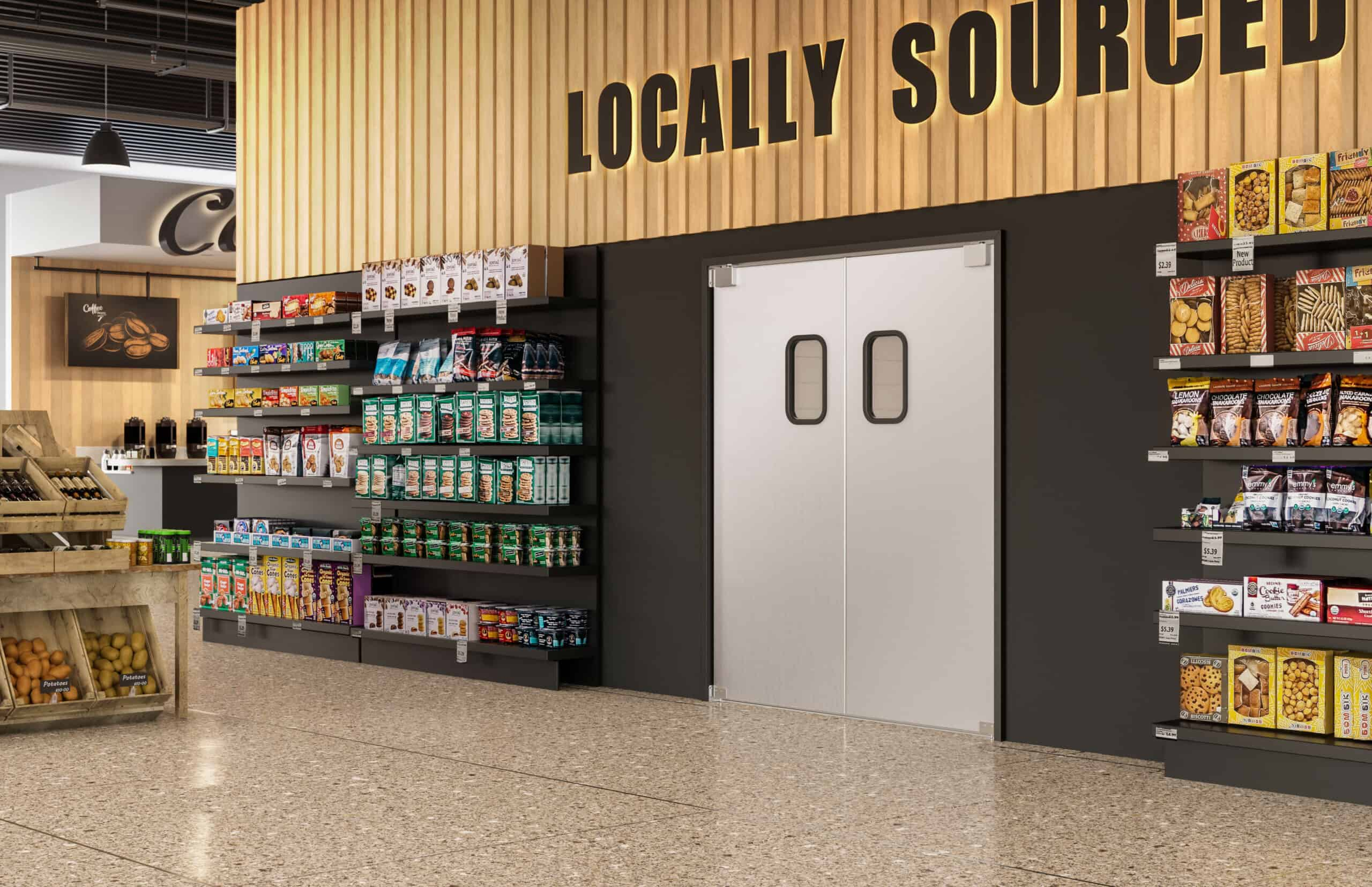 Hoe om die regte supermarkdeurslot vir in- en uitgangsdeure te kies?