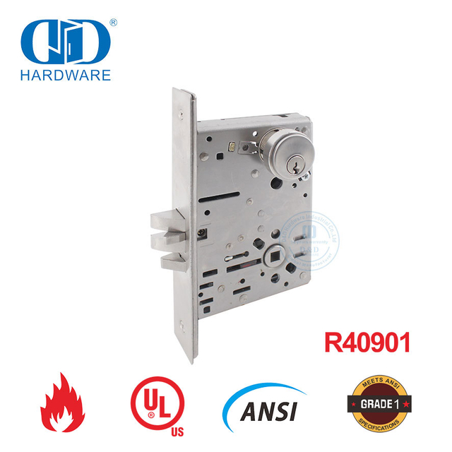 UL-genoteerde brandveiligheidsstoorkamer of kasdeurgatslot-DDAL07